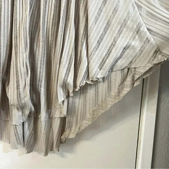 Free People Star Gazer Lily Poncho Sheer Gauzy Beaded Embroidery Lace Sheer S - Picture 5 of 9